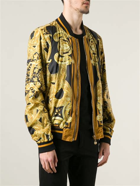 versace jacket man|versace bomber jackets for men.